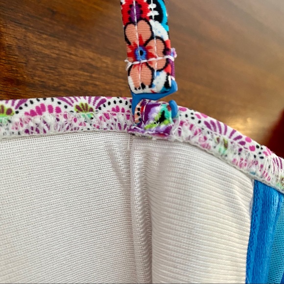 Boho Bikini with Hot Pink Bottoms - Picture 5 of 8